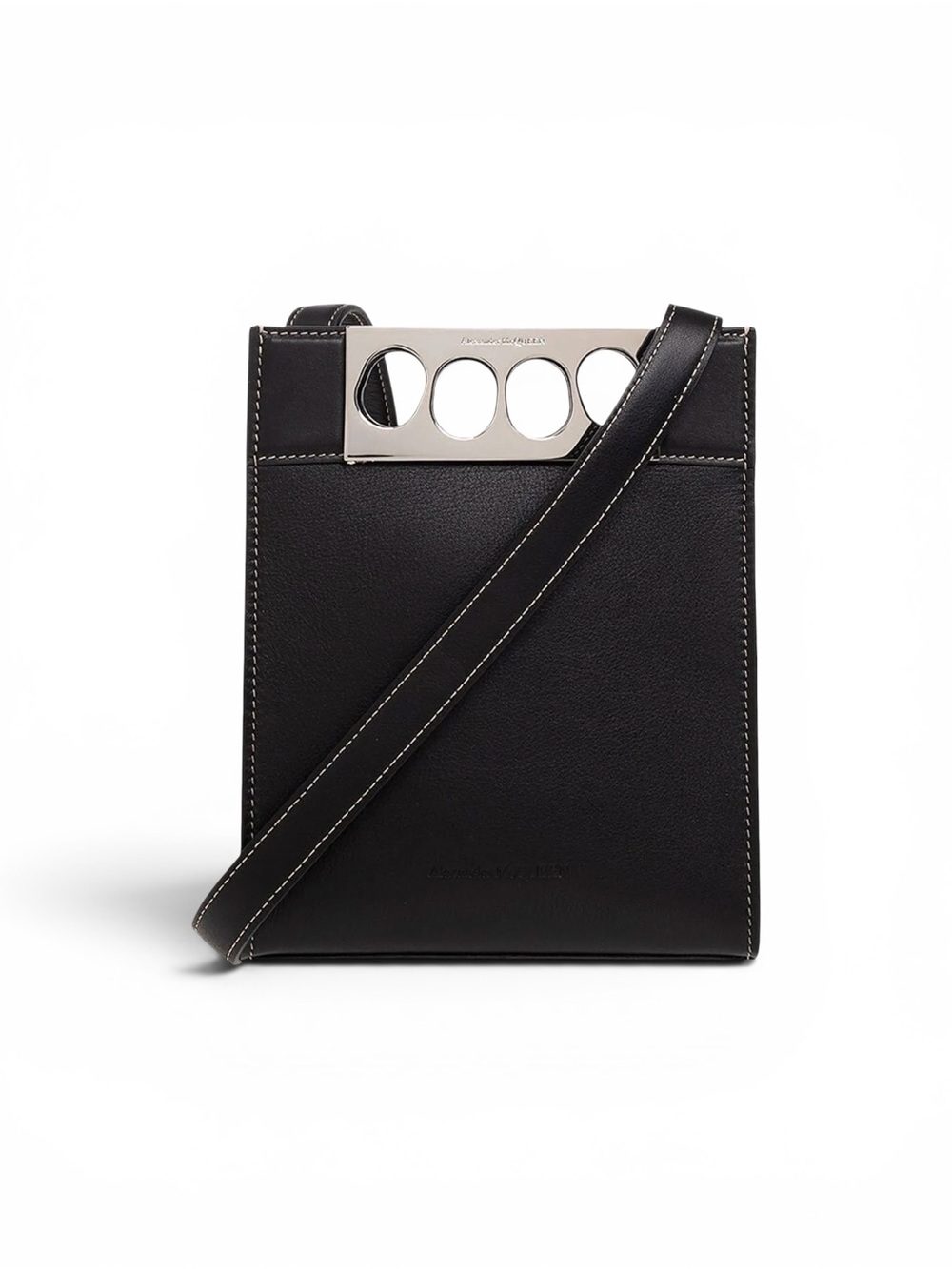 ALEXANDER MCQUEEN Men’s ‘The Grip Mini Tote Bag’ in Black